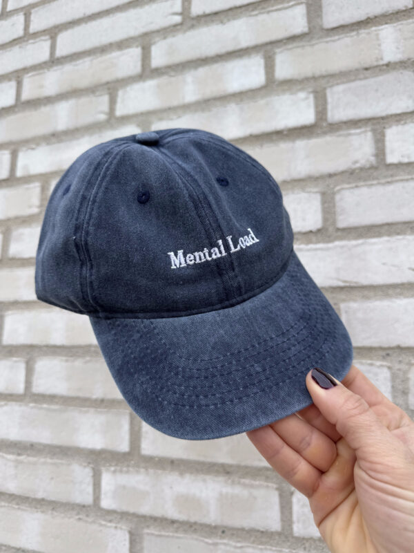 Kasket "Mental Load", blå